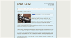 Desktop Screenshot of chrisbaillie.co.uk